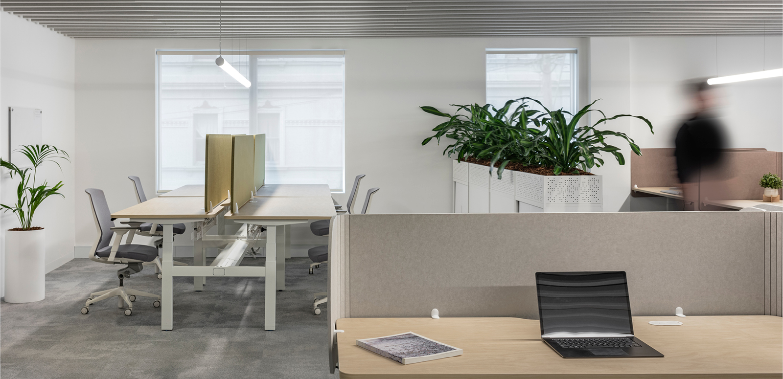 Windowsデスクトップ Moroni Victor Vicinity™ Workstation Screens | Autex Acoustics